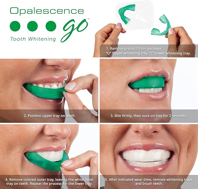 Opalescence Go™ 6% Prefilled Whitening Trays